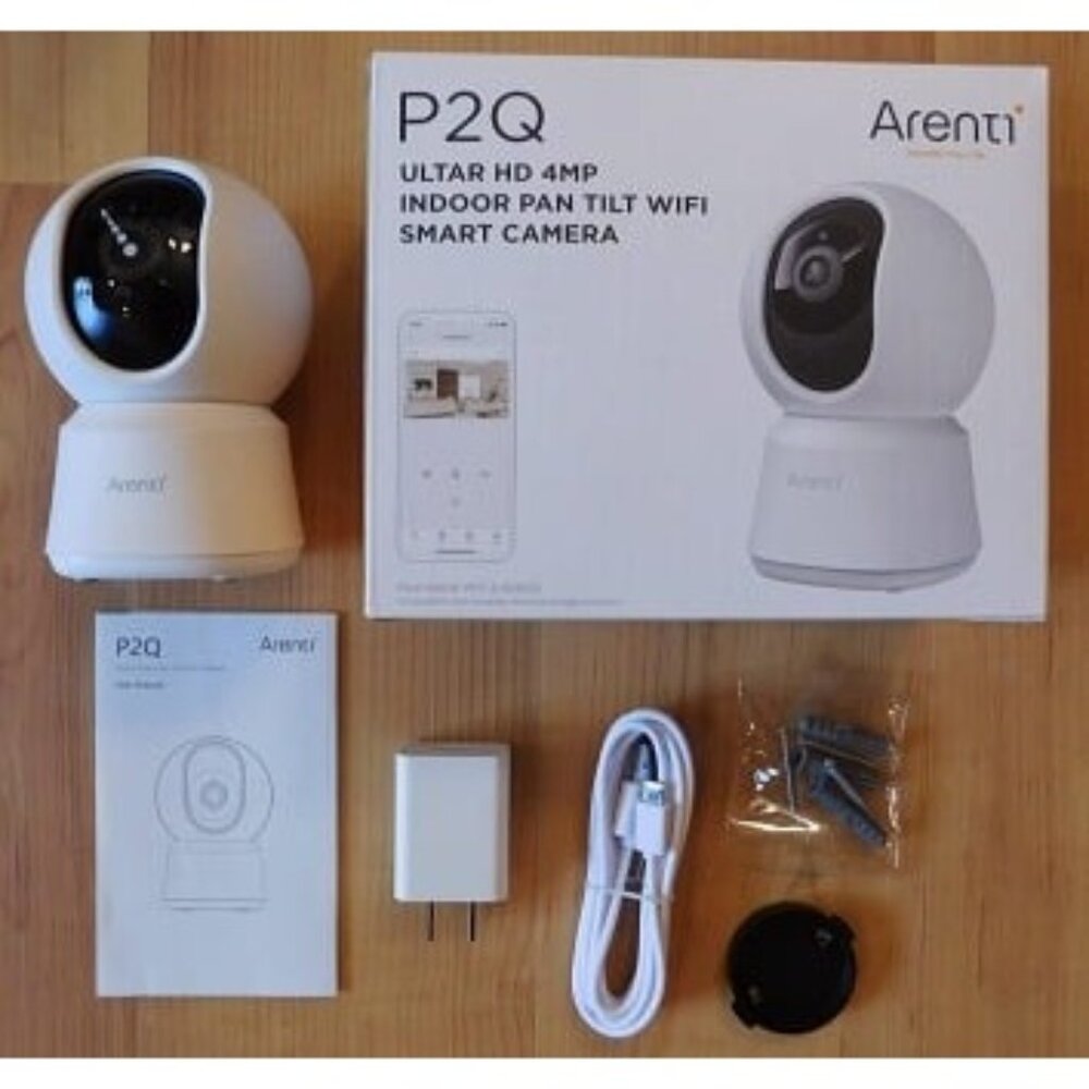 New 5ghz WiFi Security Camera Indoor, 4MP Plug-in Pet Dog Camera with Phone App